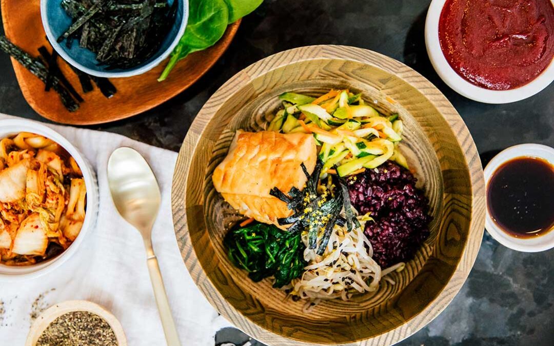 Fish better have my money, bowl with Korean Miso Cod