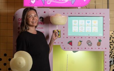 Miami New Times: This 2 Korean Girls Vending Machine at 1-800-Lucky Makes Custom Cotton Candy